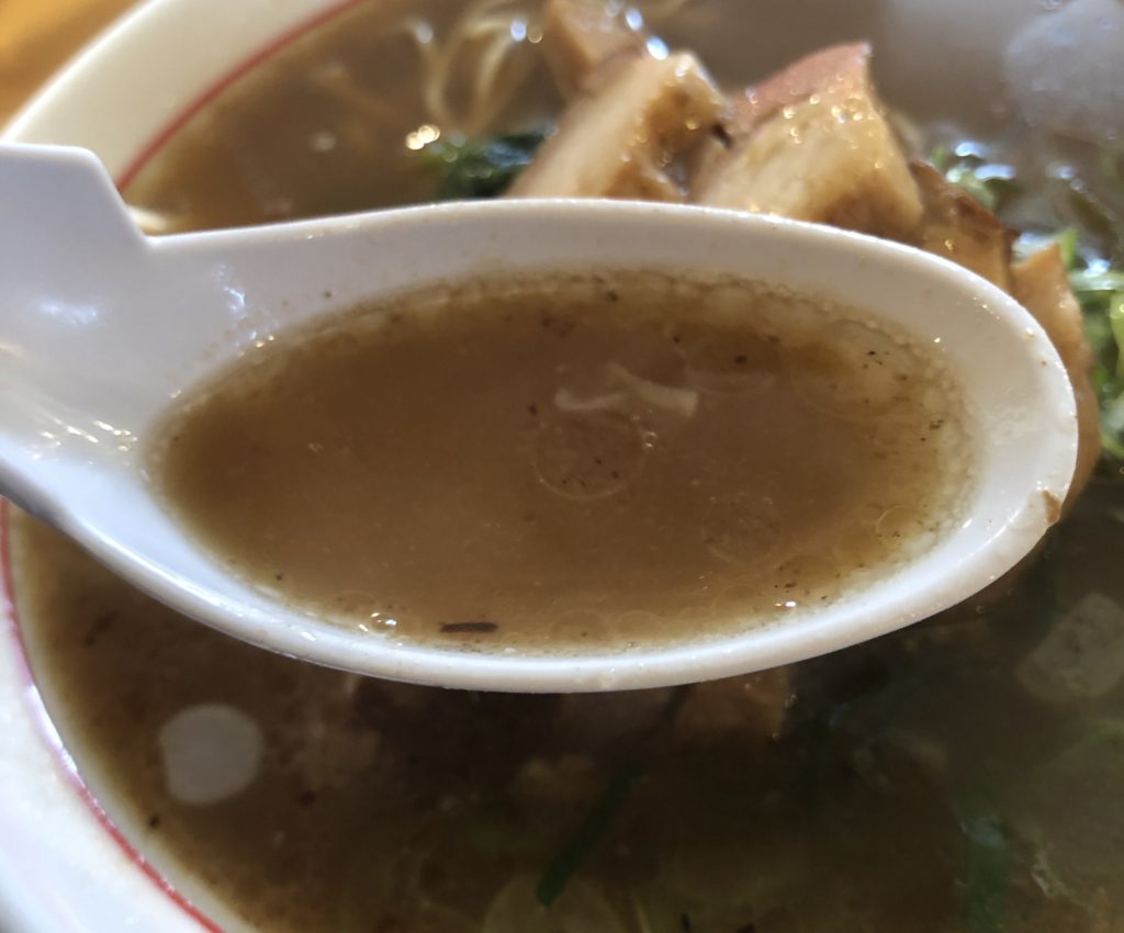 中華そばこうたスープ